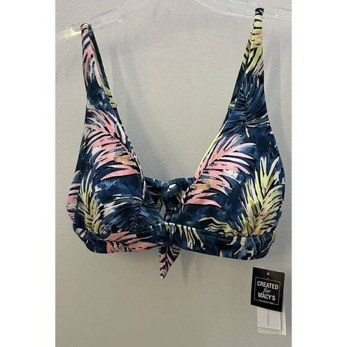 Raisin's  Tropical Plunge Bikini Top NWT Size Large