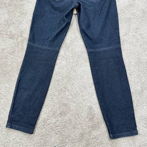 J.Jill  Women’s Skinny Denim Jeans Pants Mid-Rise Dark Blue Cotton Size 2