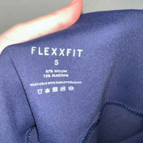 Flexxfit Navy Blue High Waisted Lux Leggings