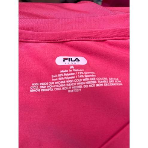 FILA 1072- medium pink sport t shirt