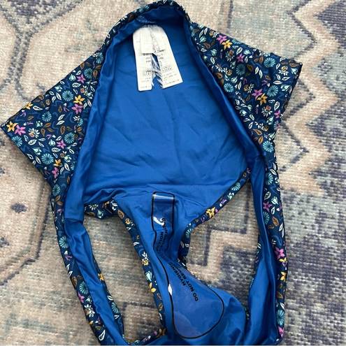 Patagonia  Blue Floral Sunamee Bikini Bottoms