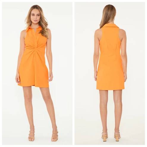 Cinq à Sept NEW  Sleeveless McKenna Dress Clementine Orange