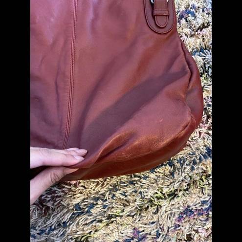 J.Jill  leather red purse