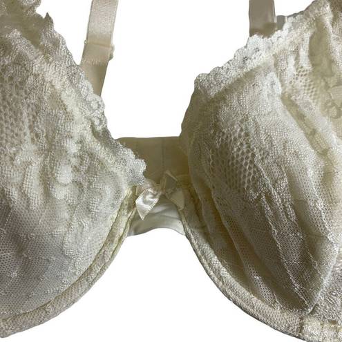 Jones New York  Cream Lace Underwire Bra -36D