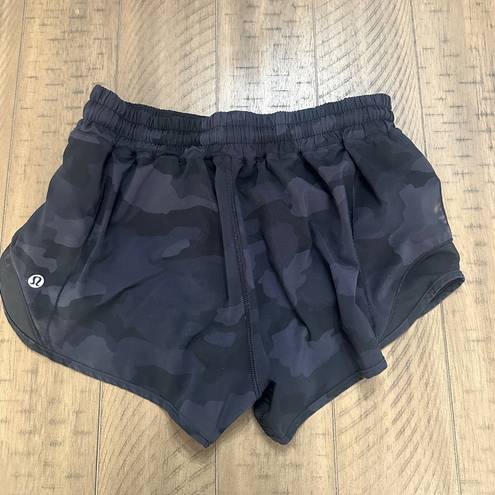 Lululemon Black Hotty Hot Shorts