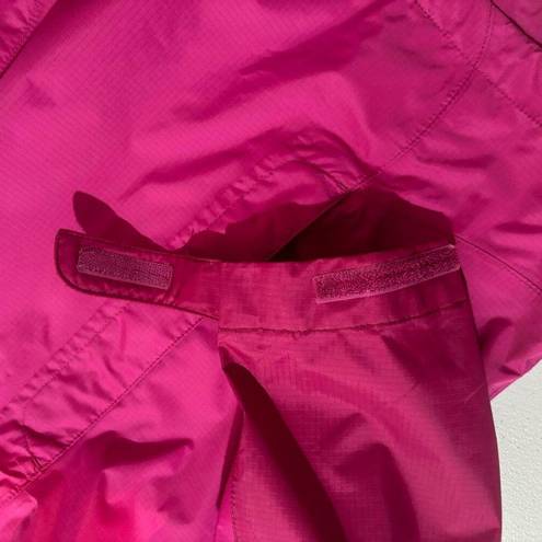 L.L.Bean  Rain Jacket Hooded Waterproof Full Zip Pockets Women's 2X Regular Pink