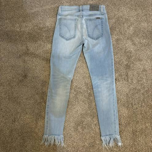 Joe’s Jeans JOE'S Collectors Edition Icon Skinny Crop Fringe Hem Jean in Marjorie W 25 / 0