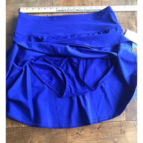 L.L.Bean  Slimming Swimwear Skirted Bottom Swim Skirt Women's New 16 UPF 50+