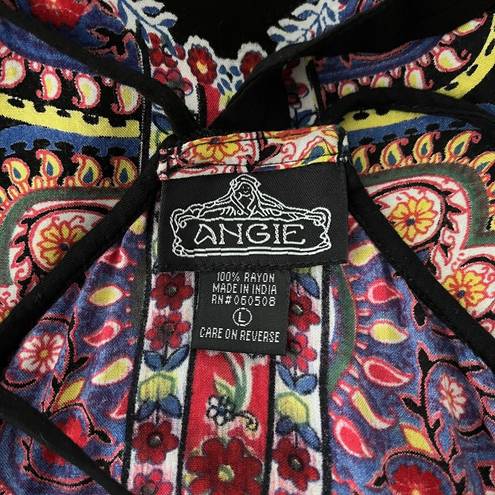 Angie  Racerback Boho Dress, Sz L