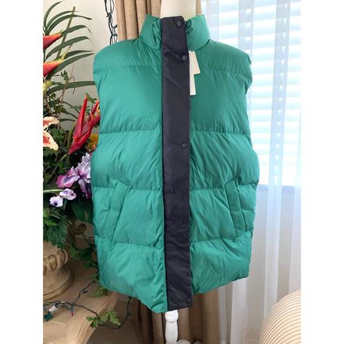 Uniqlo MARNI x  Puffer Down Oversized Vest in Green