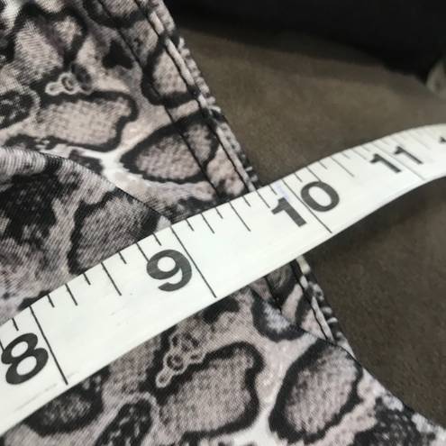 90 Degrees by Reflex Sale 3/$20 |  Gray Snake Print Capri Pants