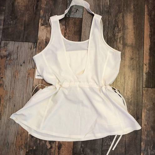 Free People Movement  ivory Scenic Route mini Dress size xs