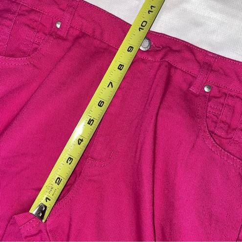 Jessica London  Straight leg Jeans Pink Womens Size 12W high Rise