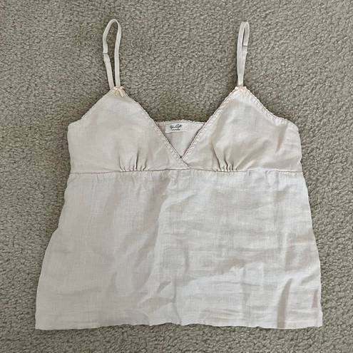 Brandy Melville Edith Linen Tank