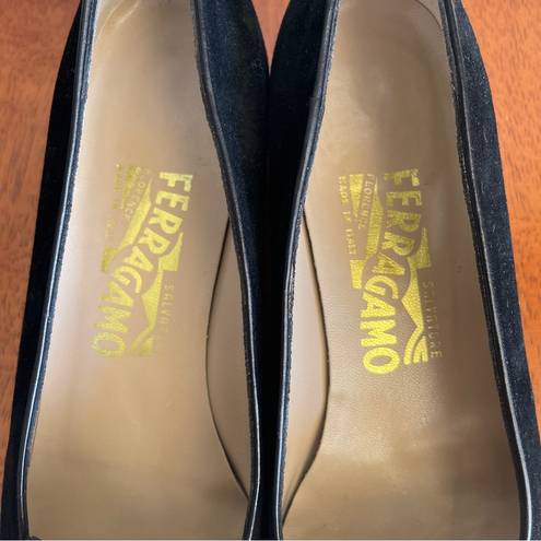 Salvatore Ferragamo  Women’s Suede Loafers Size 9