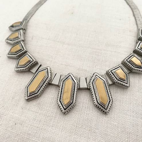 Madewell  Geometric Statement Collar Necklace