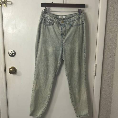 Nicki Minaj  Light Wash Distressed Blue Jeans Womens 11/12 Barbz