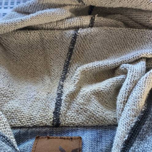 American Eagle EUC  Denim/Hoodie Jacket, Size Small