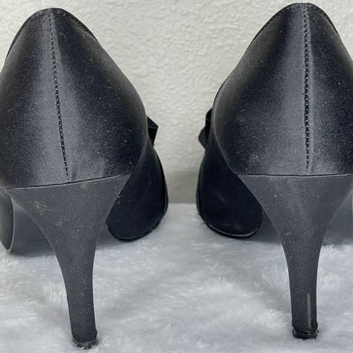 Apt. 9  Open Toe Black Heel Size 8.5 