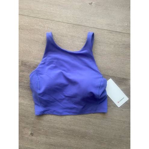 Lululemon NWT  Align High Neck Tank Top Charged Indigo Size 8