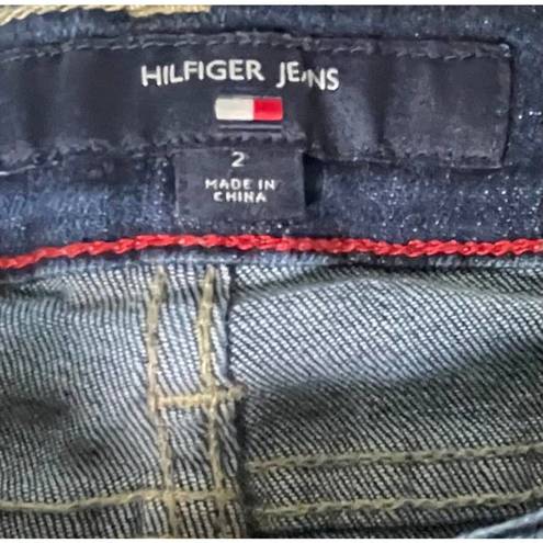 Tommy Hilfiger  Women's Tribeca TH Flex Side-Stripe Skinny Jeans Size 2 #511