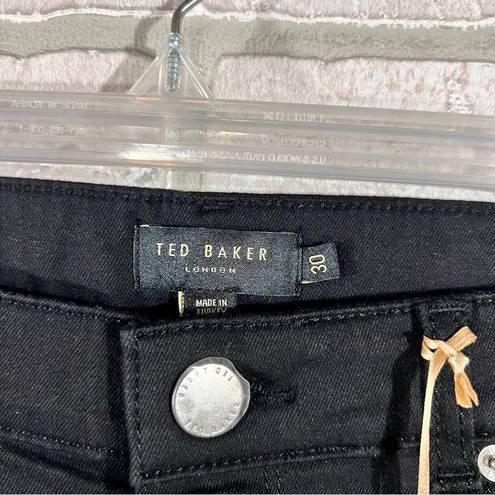 Ted Baker  NWT Alesias Classic Skinny Jeans in Black Size 30