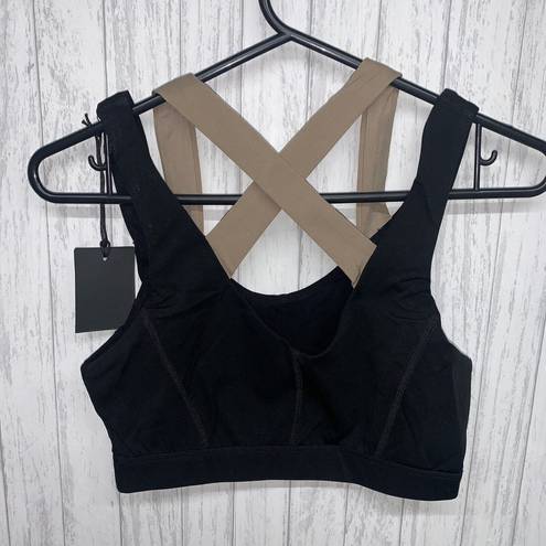 n:philanthropy Womens Size XS  Tille Sports Bra Black NWT