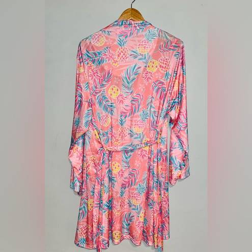 Simply Southern  Silky Robe & Nightie Set sz XL