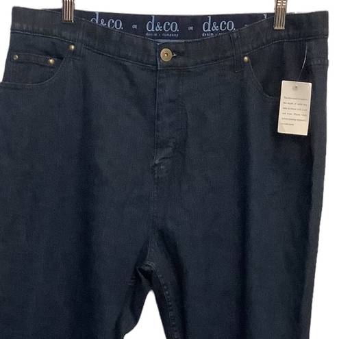 d &  QVC‎ company jeans boot cut size 20