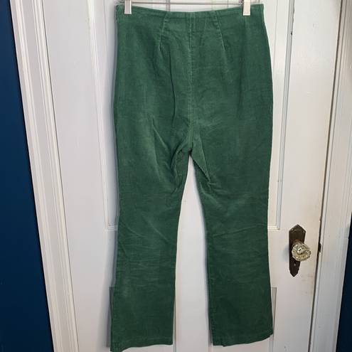 Tuckernuck  Women’s Green Corduroy Ashford Pants Sz Medium