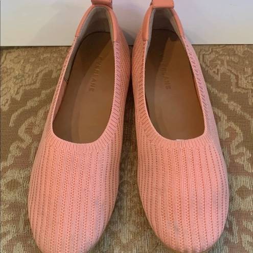 Everlane ********JUST REDUCED**********.  PINK REKNIT BALLET FLATS 8.5 M