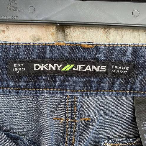DKNY  Y2K Belted Bootcut Mid-Rise Jeans Size 6