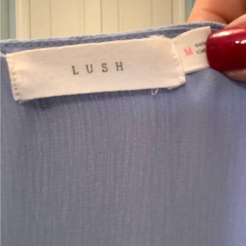 Lush Clothing Lush blue wrap dress​​