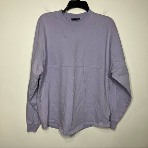 Spirit Jersey  Ko Olina Hawaiian long sleeve tee lavender & white size small