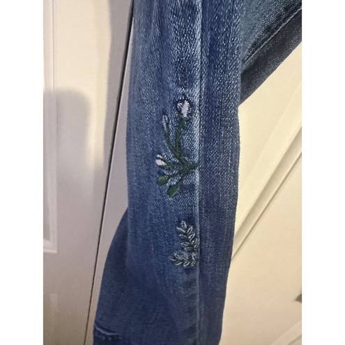 J.Jill  Denim authentic fit cropped jeans 10