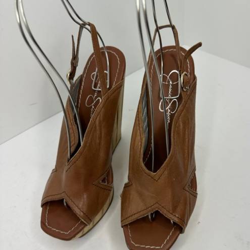 Jessica Simpson  Brown‎ Ashley Wedge Heels