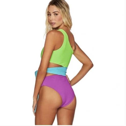 Beach Riot New!  Carlie Swimsuit - Neon