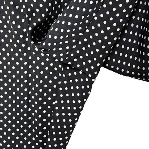 Capulet  Teresa Pants Black Polka Dot Micro Dot Women’s Size Small