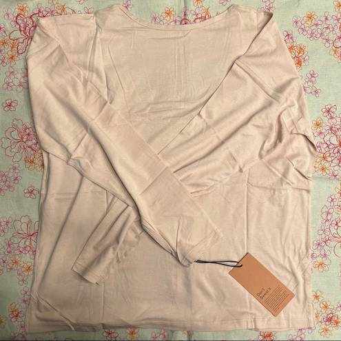 Girlfriend Collective NWT  Dawn Sleep Long Sleeve Tee medium