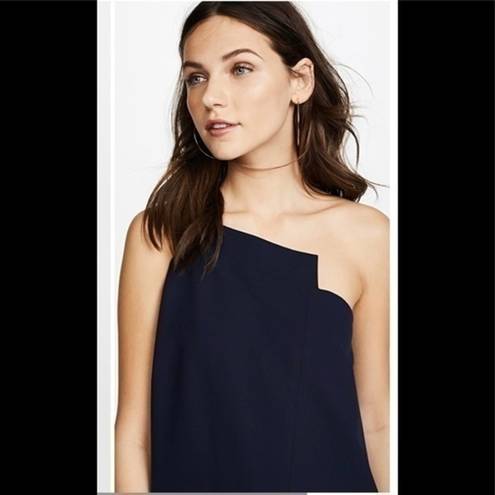 Michelle Mason  One Shoulder Shift Dress