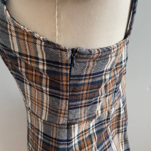 American Eagle Plaid Dress with Pockets- Size Medium