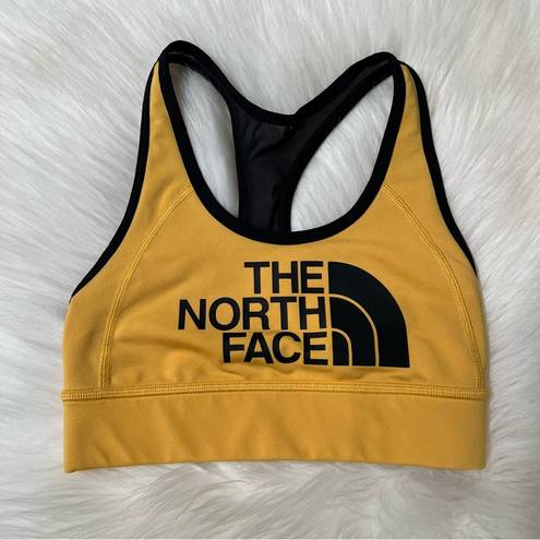 The North Face  Bounce B Gone bra in yellow/black xsmall