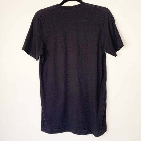 Tultex Country Western Black Graphic Short Sleeve Tee 