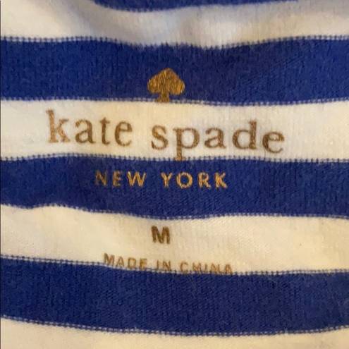 Kate Spade  New York Blue & White Striped Shirt