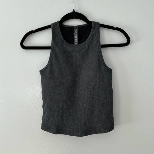 Vuori  Plyo Elevation Tank Workout Training Running Yoga Size XS Heathered Grey