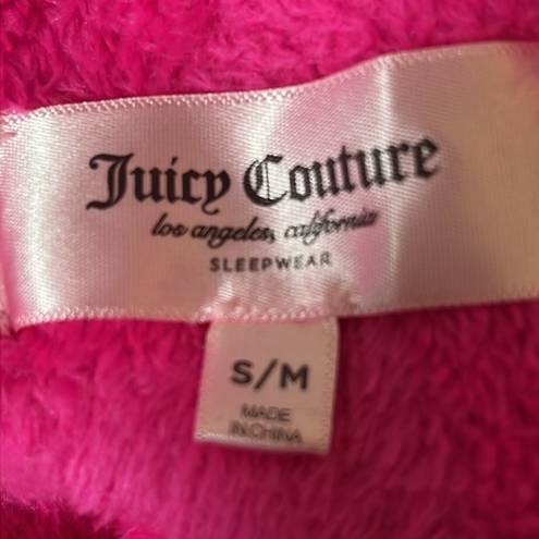 Juicy Couture  Pink Long Sleeve Bath Robe