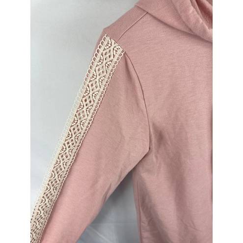 Flora Nikrooz  Pink Sally Lounge Hoodie size small