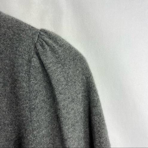 Vince  Charcoal Gray Short Sleeve Cashmere Cardigan Sweater in Small