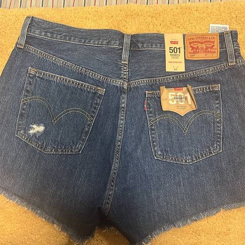 Levi’s  high rise shorts