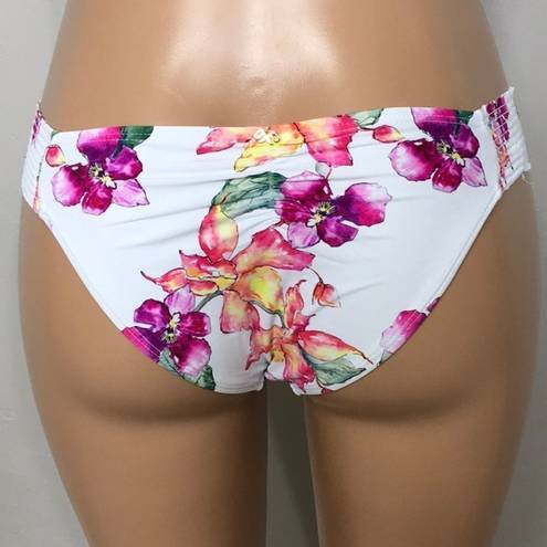 PilyQ New.  floral bikini set with reversible top. 2-way. NWOT